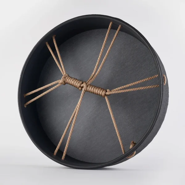 Remo Bahia Buffalo Drum - Black Earth, 16" - Image 5